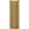 Ekena Millwork 5 1/2-in W x 12-in D x 16-in H Balboa Block Rough Cedar Woodgrain TimberThane Outlooker, Primed Tan OUTUR055X12X16BOA44RCPR - alternate 6